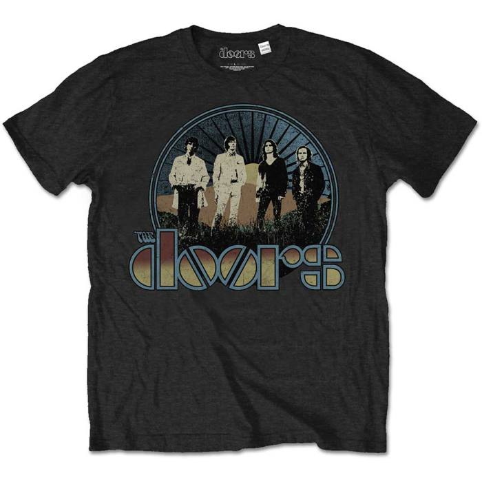 The Doors T-shirt Vintage Field (črna) 89188
