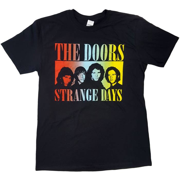 The Doors T-shirt Strange Days (črna) 89347