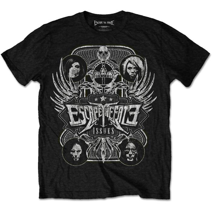 T-shirt Escape the Fate Issues (Črna) 90021