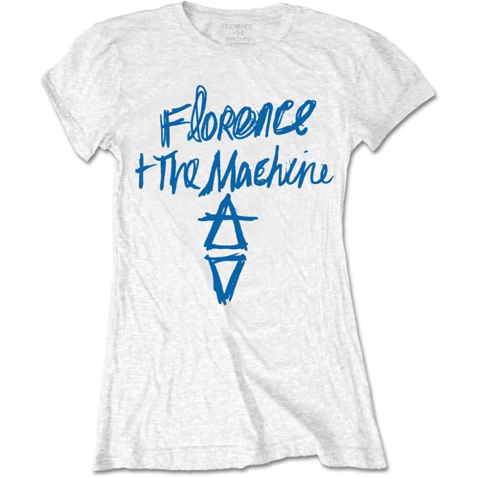 Florence & The Machine Hand Drawn Logo Girlie shirt 90064