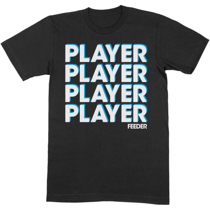Feeder Unisex T-shirt Player (Black) 90069