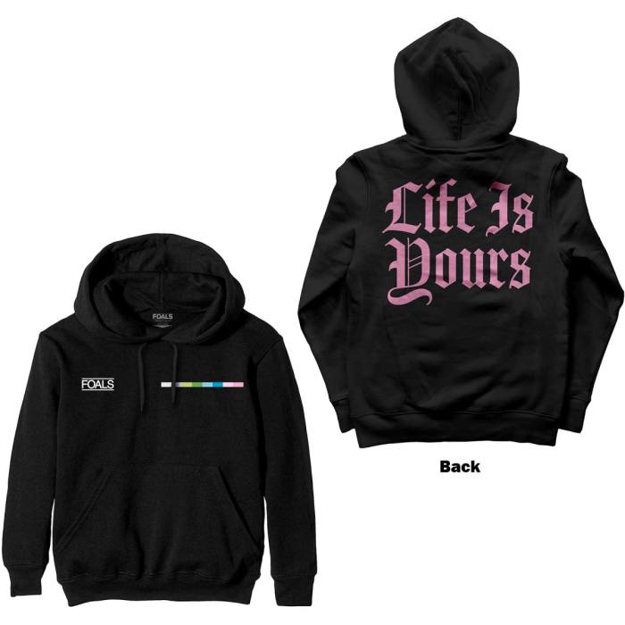 Life Is Yours Text Hoodie – Foals 90399