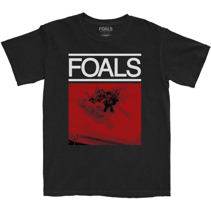 Foals T-shirt Red Roses (črna) 90417
