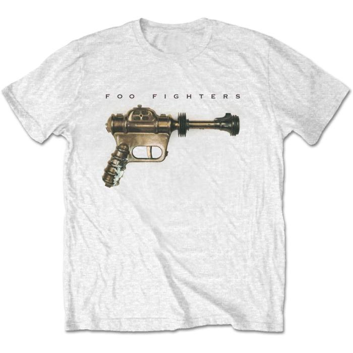 Foo Fighters T-shirt Ray Gun (bela) 90516