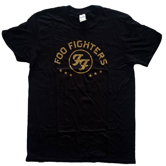 Foo Fighters T-shirt Arched Stars (črna) 90573