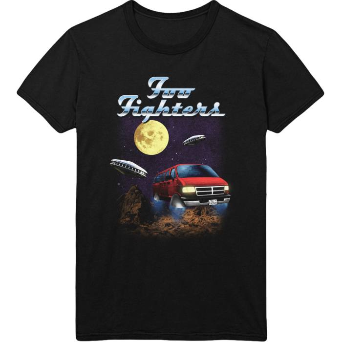 Foo Fighters T-shirt Van Tour (črna) 90643