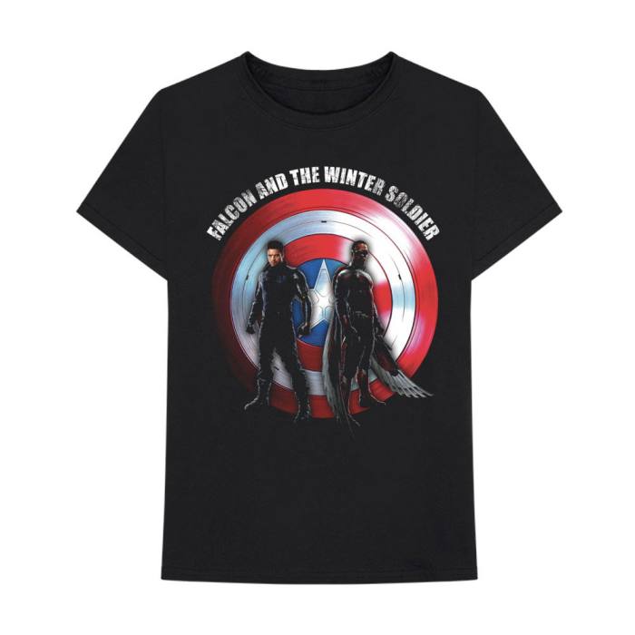 T-shirt The Falcon and the Winter Soldier Shield Logo 90758