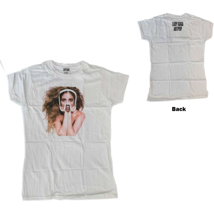 Lady Gaga Ladies T-Shirt: Art Pop Teaser (Back Print) 90769