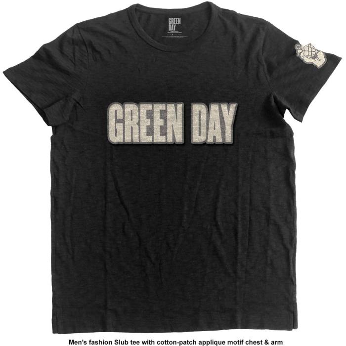 Green Day Logo & Grenade T-shirt 90913