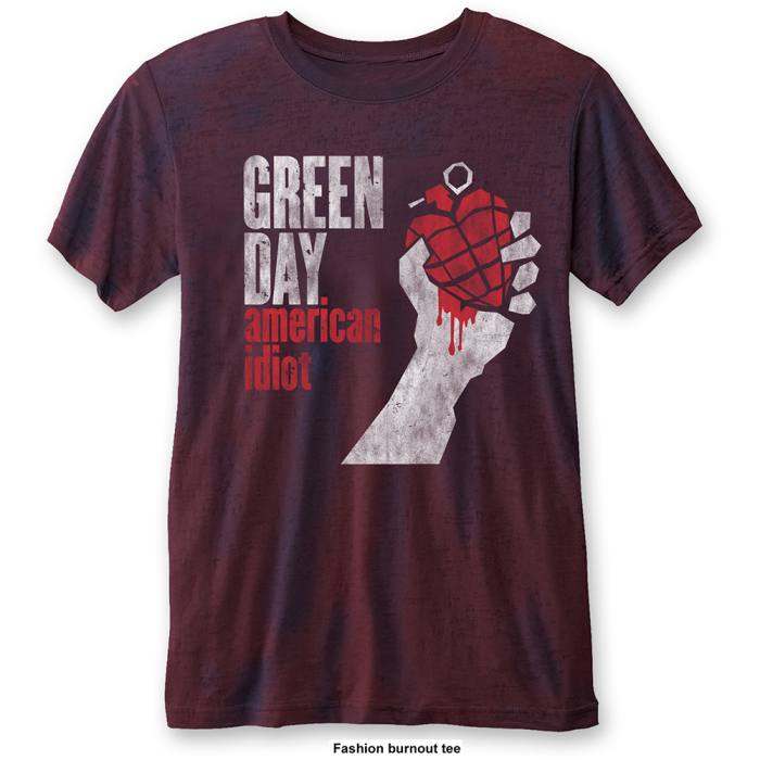 T-shirt Green Day American Idiot Vintage 90942