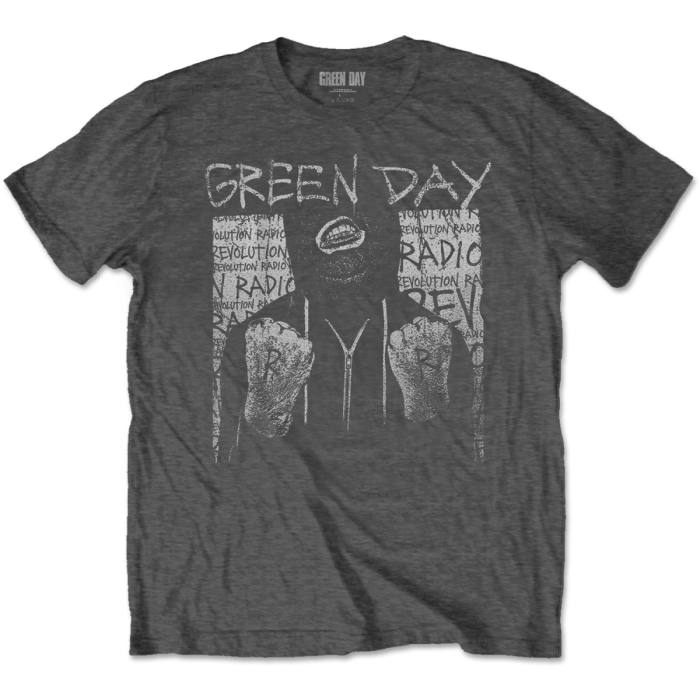Green Day T-shirt: Ski Mask (siva) 91143