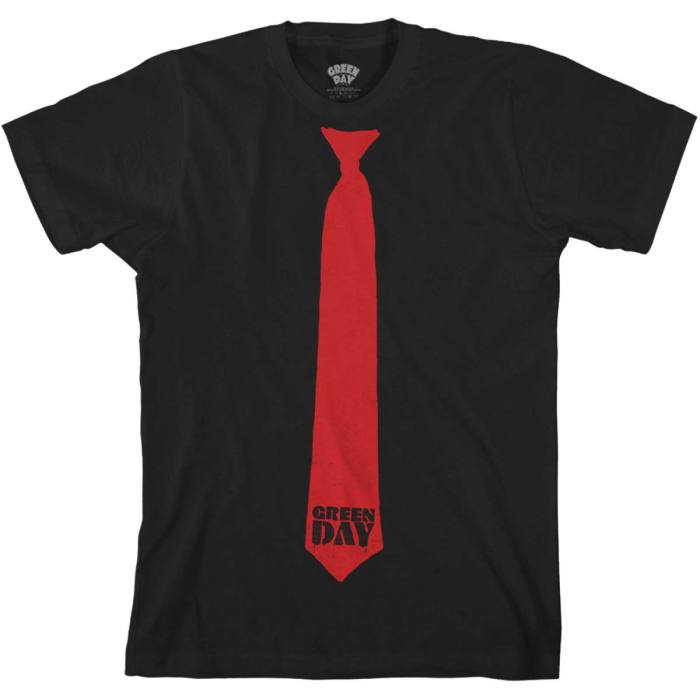 Green Day T-shirt Tie (črna) 91214