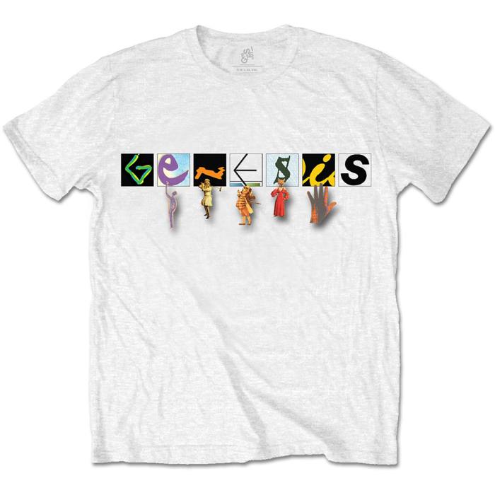 Genesis T-shirt Characters Logo (bela) 91304