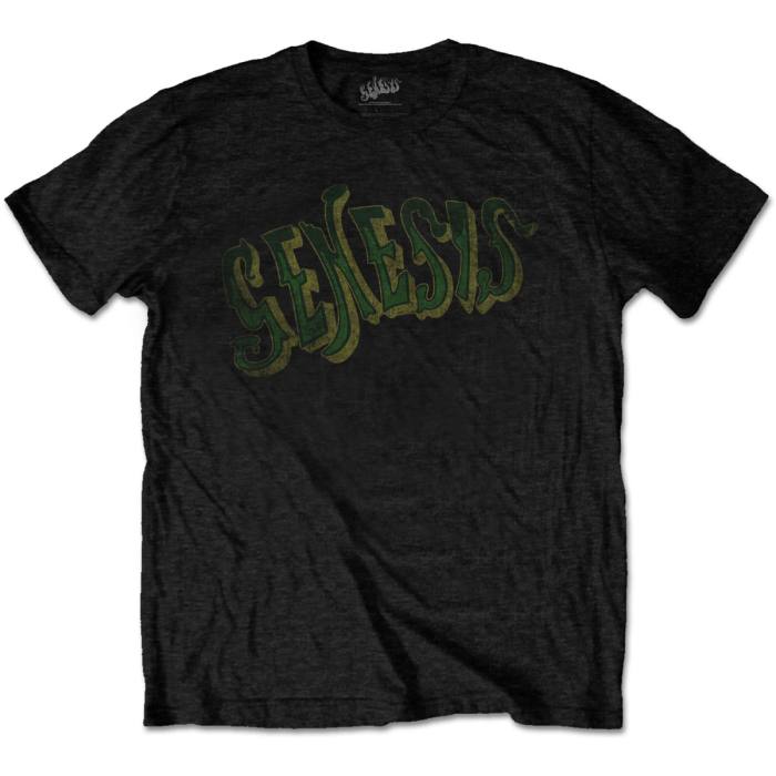 Genesis T-shirt Vintage Logo Green (črna) 91310