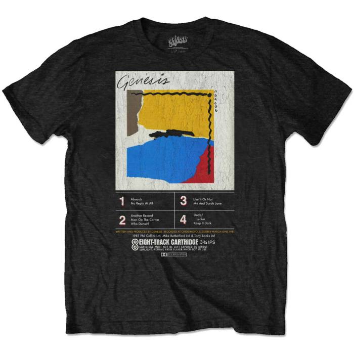 Genesis T-shirt: ABACAB 8-Track 91330