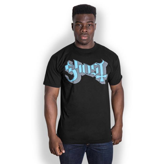 T-shirt Ghost Blue/Grey Keyline Logo (črn) 91417