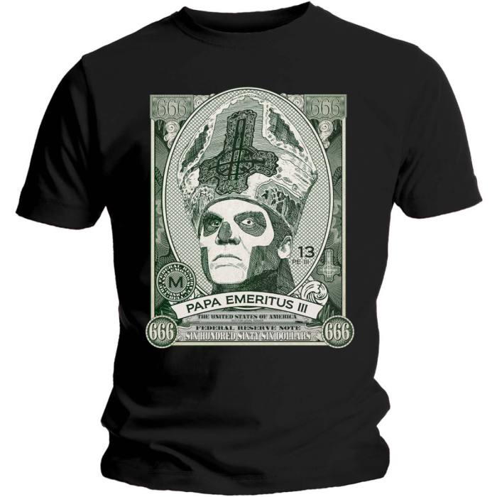 T-shirt Ghost Papa Cash (Black) 91506