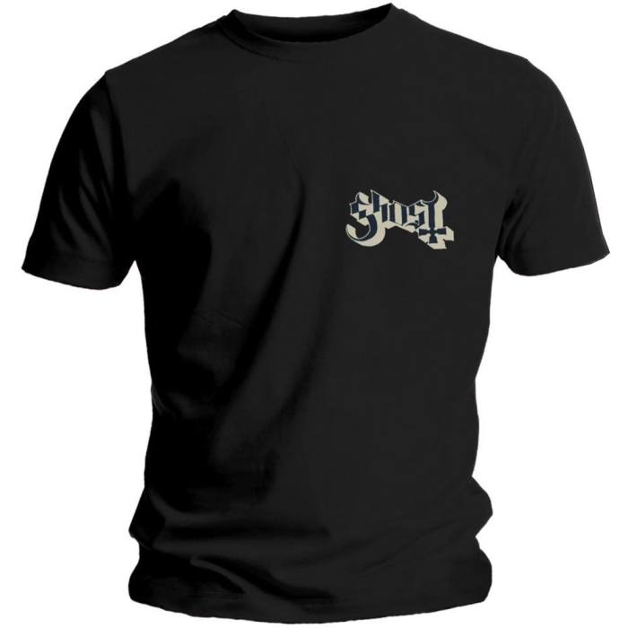Ghost T-shirt: Pocket Logo (črna) 91546