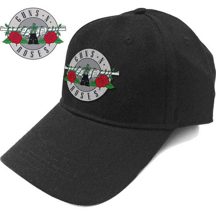 Guns N' Roses Kapa Baseball Silver Circle Logo (črna) 91672