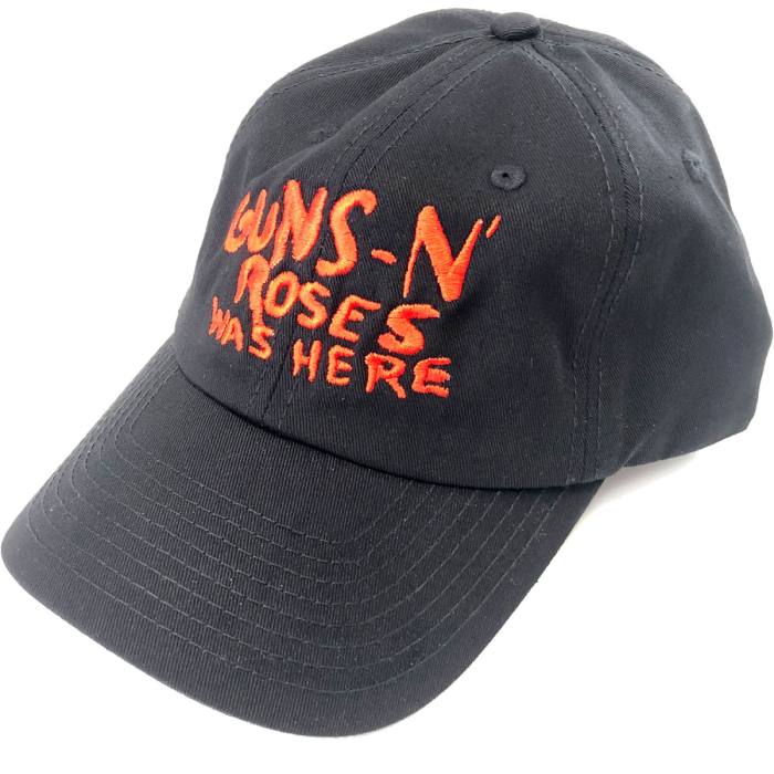 Guns N' Roses Unisex Baseball kapa: Was Here (Črna) (Ex-Tour) 91675