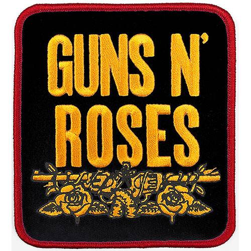Guns N' Roses Našitek Stacked Black 91764