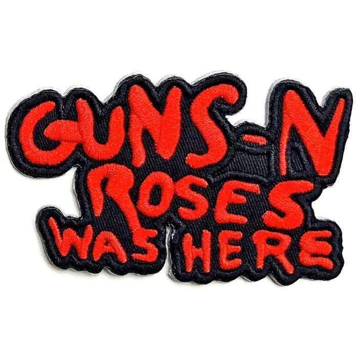 Guns N' Roses Našitek Cut Out Was Here 91766