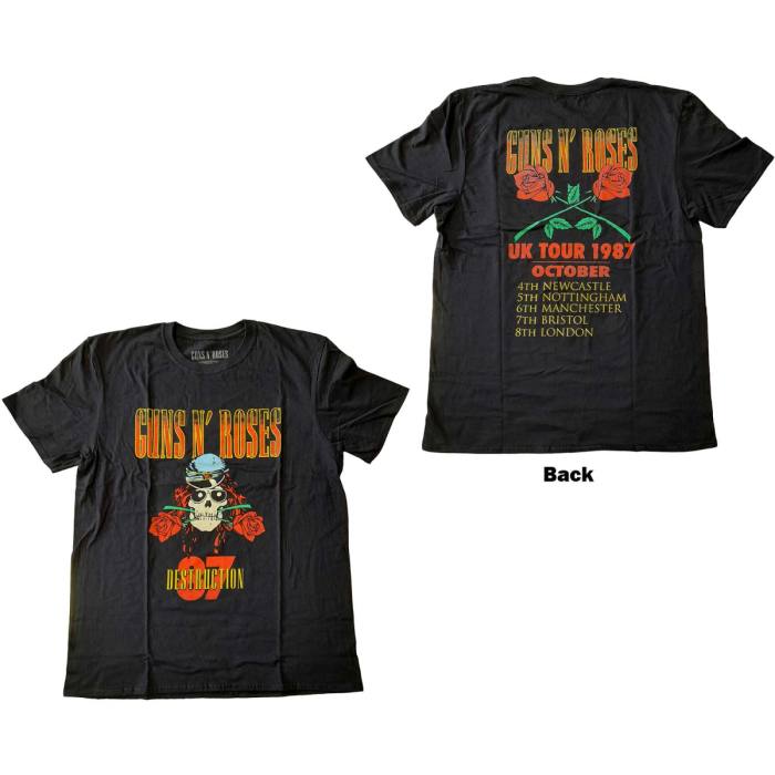 UK Tour '87 T-shirt Guns N' Roses 91947