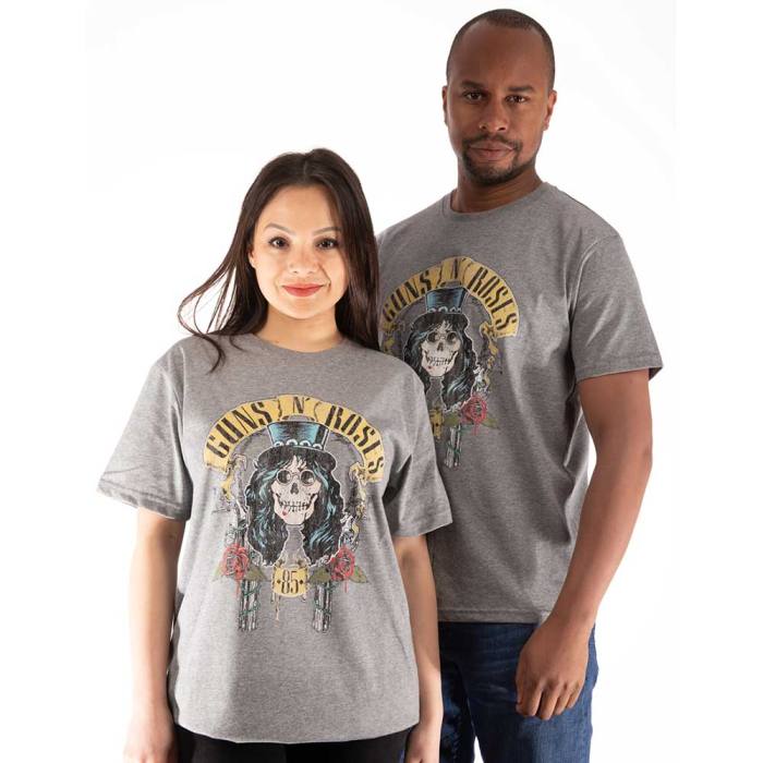 T-shirt Guns'n Roses Slash 85 Grey 92147