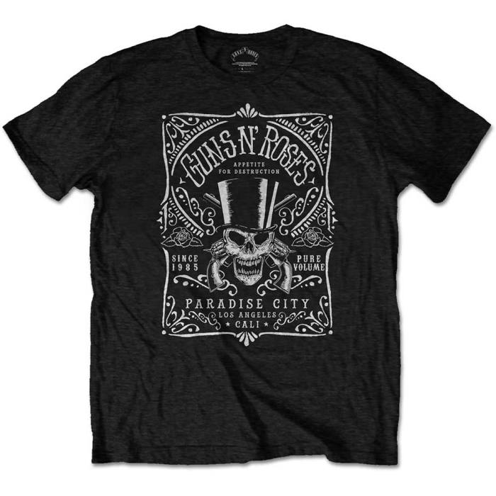Guns N' Roses Bourbon Label T-shirt 92165