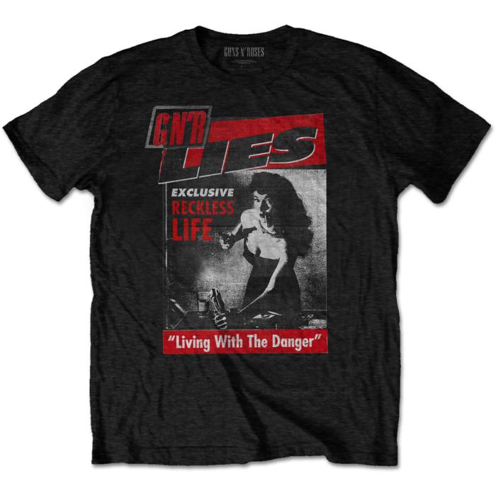 Guns N' Roses Unisex T-shirt: Reckless Life (Črna) 92240