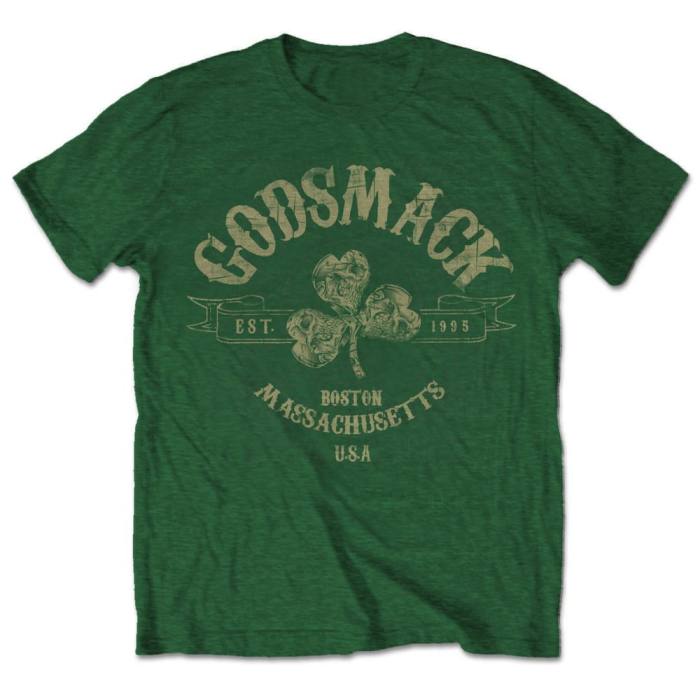 Godsmack Unisex T-Shirt: Celtic (Forest Green) 92371
