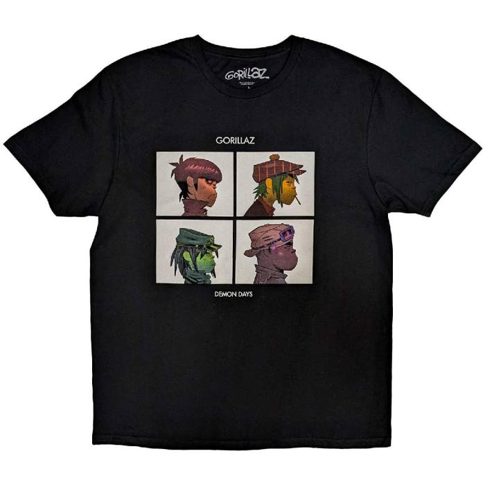 Gorillaz T-shirt Demon Days (črna) 92495