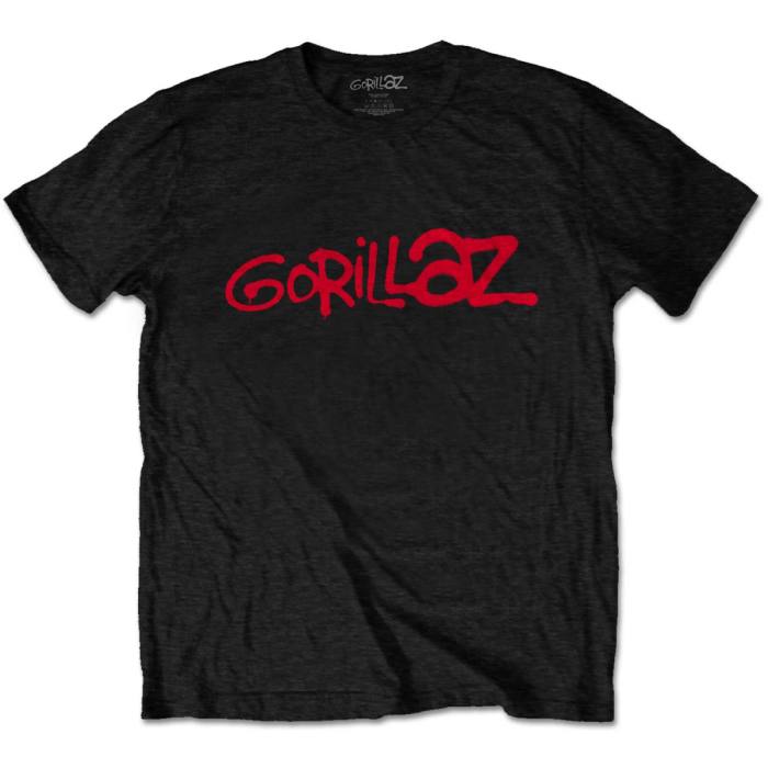 Gorillaz T-shirt Classic Logo (črna) 92549