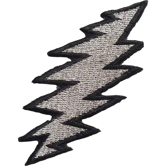 Našitek Grateful Dead – Lightning Silver 92618