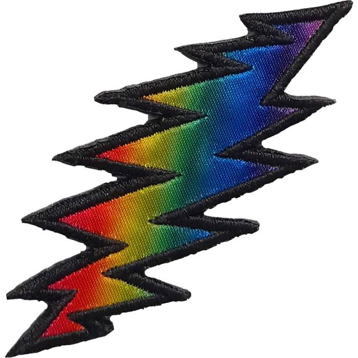 Našitek Grateful Dead Lightning Rainbow 92619