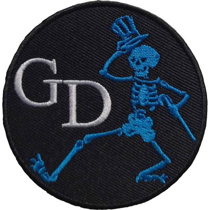 Našitek Grateful Dead Skeleton Circle 92620
