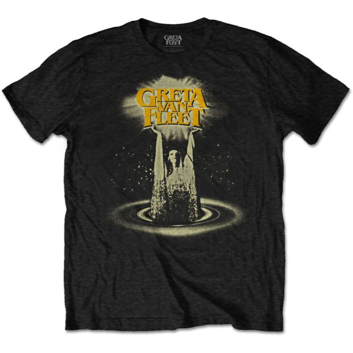 Greta Van Fleet Unisex T-shirt: Cinematic Lights (Črna) 92799