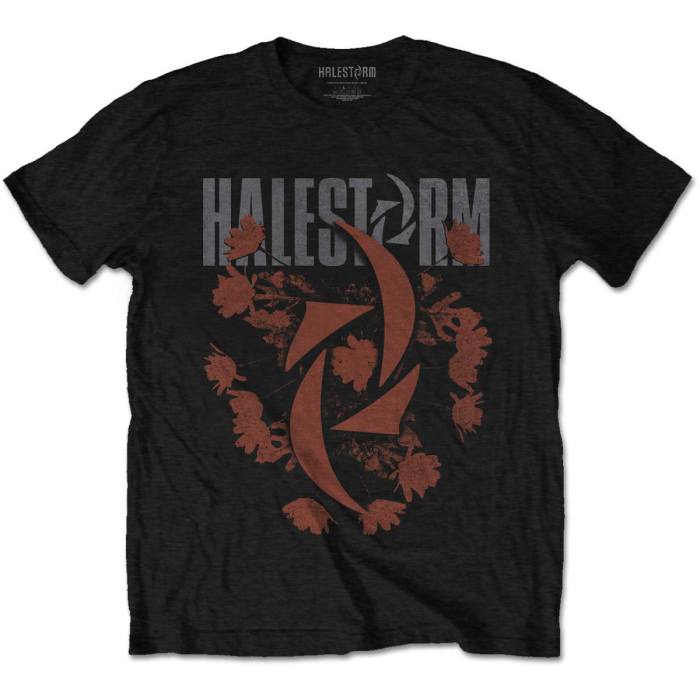 Halestorm Unisex T-shirt: Bouquet (Črna) 92805