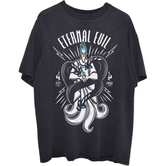 Disney Unisex T-Shirt: Hercules Hades Eternal Evil (Black) 92821