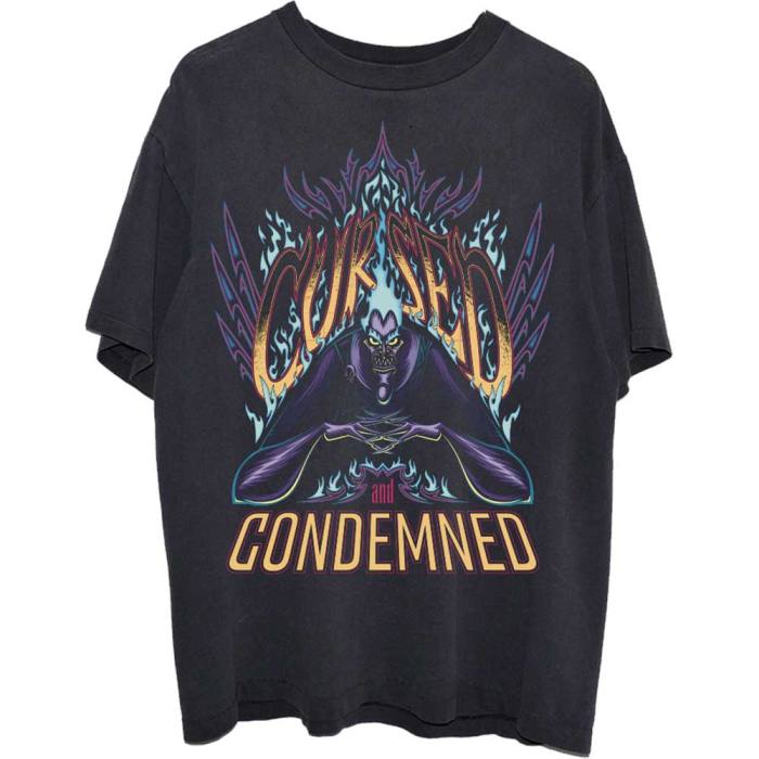 Disney Unisex T-Shirt: Hercules Hades Cursed (Black) 92827