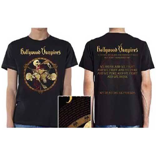 Drink, Fight, Puke Hollywood Vampires T-shirt 92885