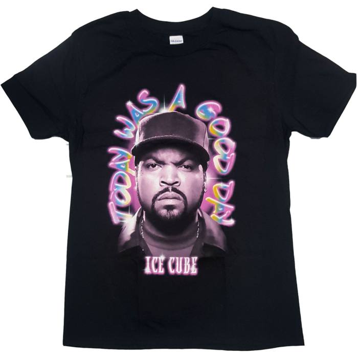 Ice Cube Unisex T-Shirt: Air Brush (Black) 92934