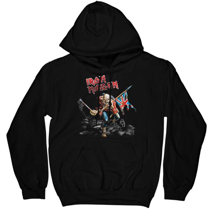 Iron Maiden Hoodie The Trooper (črn) 93067