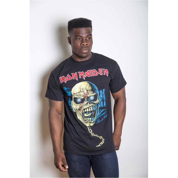 T-shirt Iron Maiden Piece Of Mind Skull Black 93667