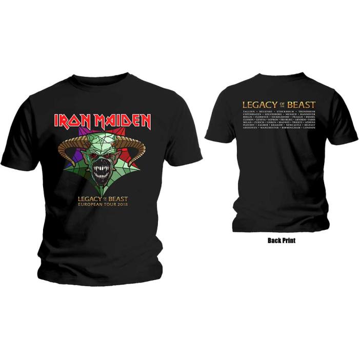 T-shirt Iron Maiden Legacy Of The Beast Tour 93884