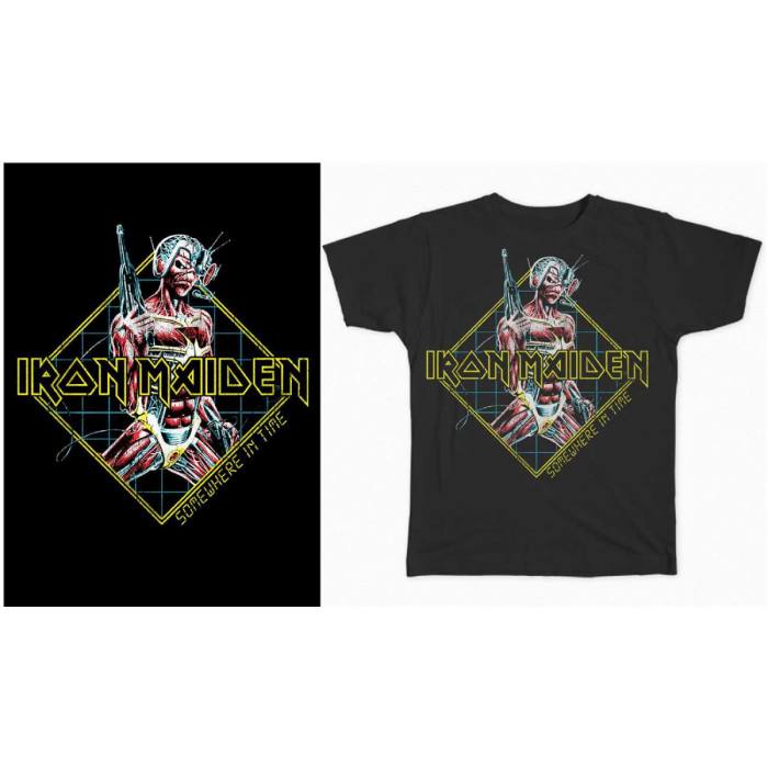 Iron Maiden Somewhere In Time Diamond T-shirt 93908
