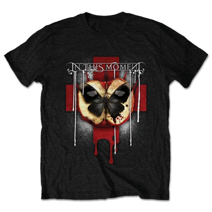 In This Moment Unisex T-Shirt: Rotten Apple (Black) 94066