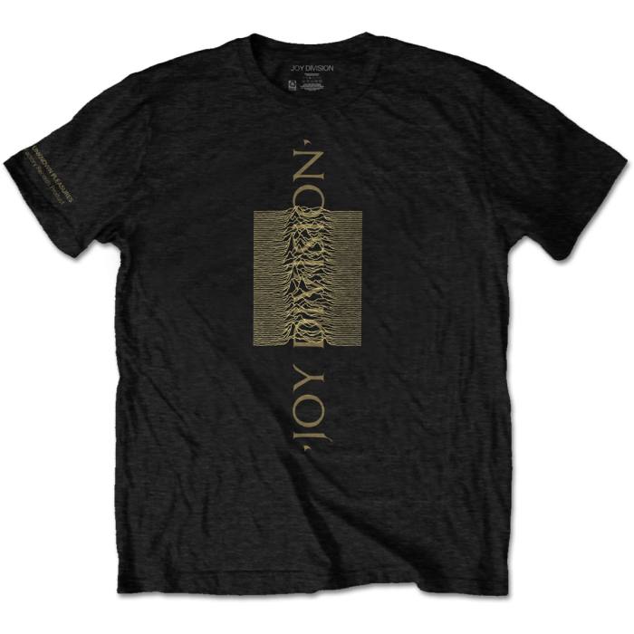 T-shirt Joy Division – Blended Unknown Pleasures (črna, organski bombaž) 94325