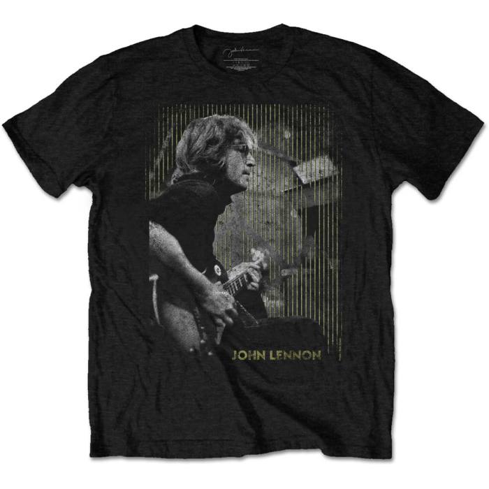 John Lennon T-shirt: Gibson (črna) 94570