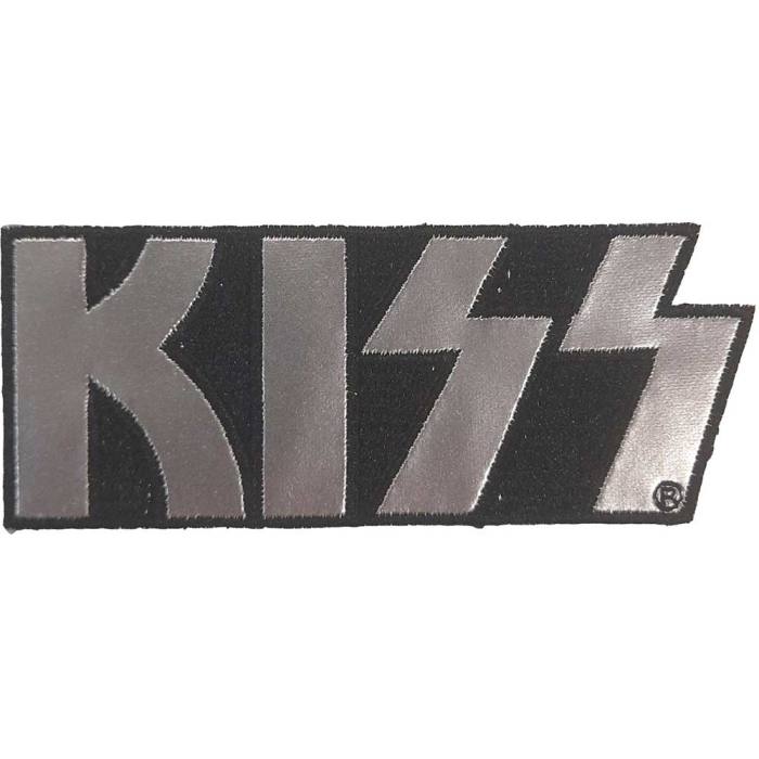 Našitek Kiss - Chrome Logo 95043